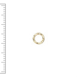 Mellemled, hamret ring, 12mm, FG, 2 stk.